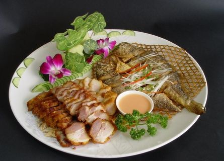 飘香肉拼黄鱼鲞图片
