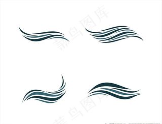 波纹浪花图标图片