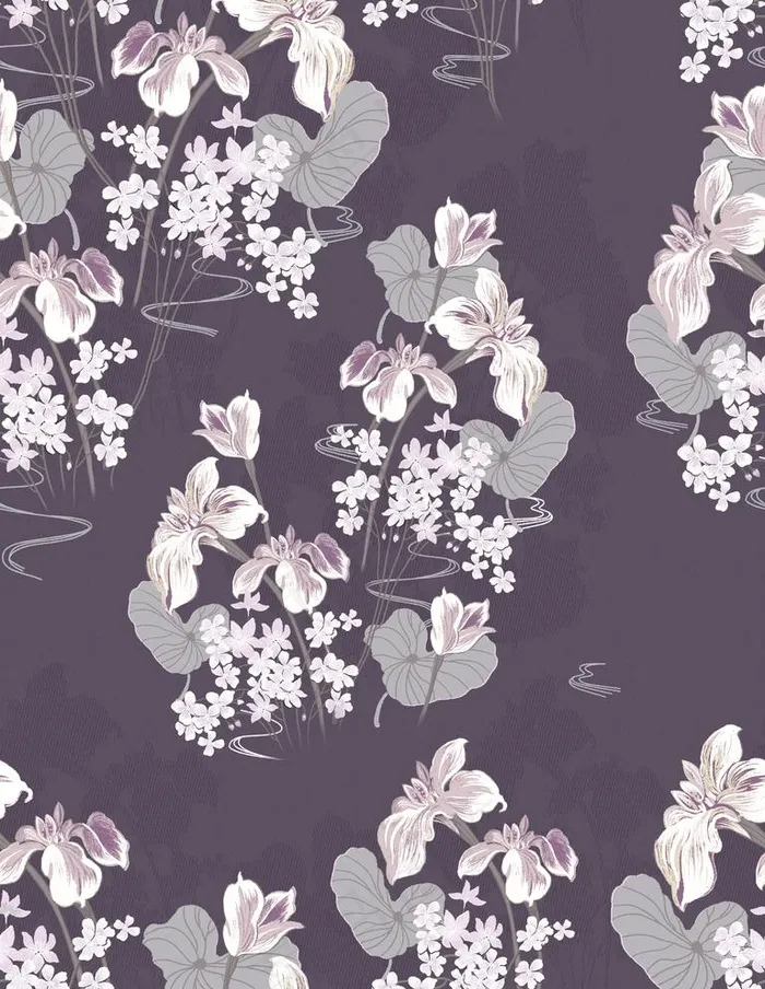 手绘 艺术画  女装 花型 乱图片