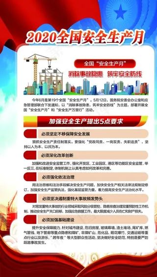 2020全国安全生产月图片