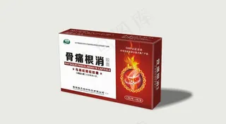 骨痛消展开图图片