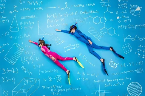 数学素材 游泳图片