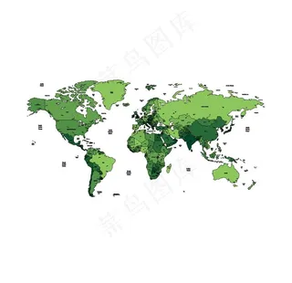 矢量世界地图图片
