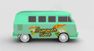 车身广告样机图片