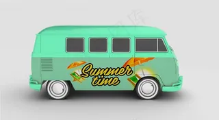 车身广告样机图片