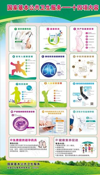 国家基本卫生服务14项图片
