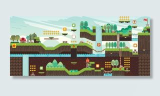 复古游戏界面设计图片