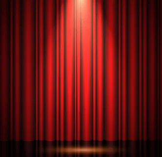 红色舞台幕布图片 红色舞台幕布图片