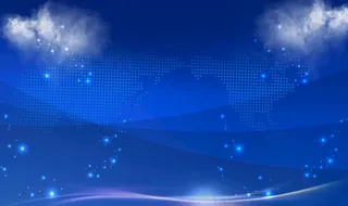 蓝色科技星光底纹图片