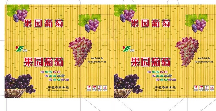 葡萄包装盒图片