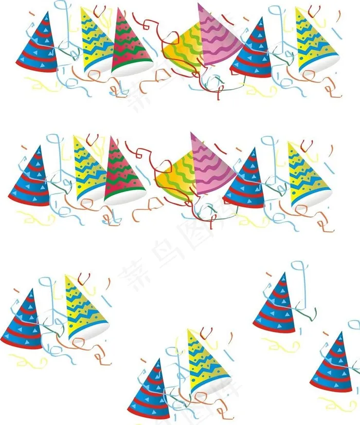 帽子生日帽子 圣诞帽图片