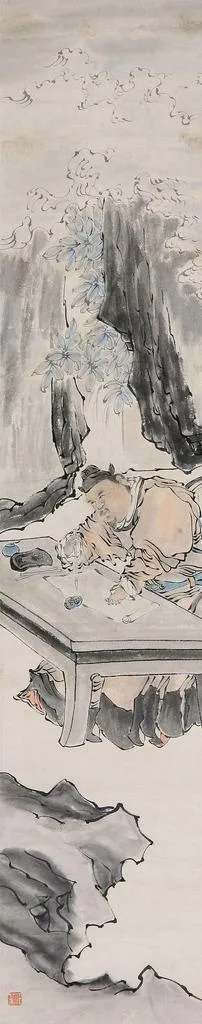 人物国画图片