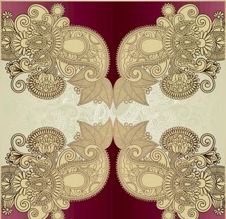 欧式花纹图片