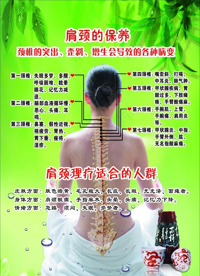 颈椎图片(2480X3543(DPI:90))psd模版下载