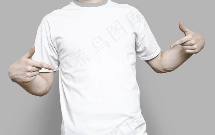 短袖衣服样机图片psd模版下载