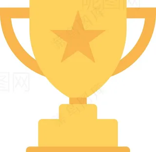 金色奖杯图片