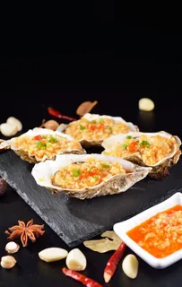 烤生蚝图片 烤生蚝图片