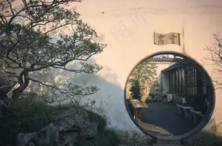 苏州园林摄影图片