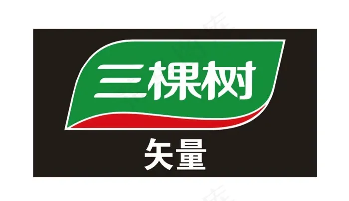 三棵树 漆 LOGO图片cdr矢量模版下载