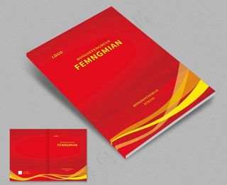 红色封面图片