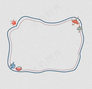 边框免抠素材图片