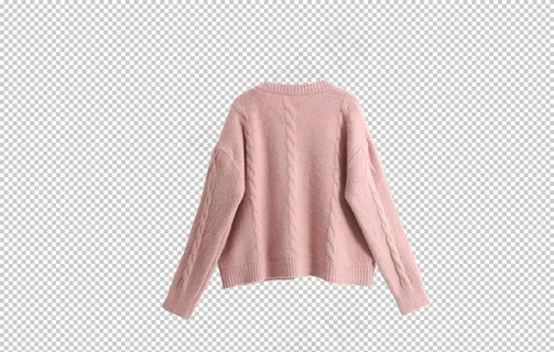 粉色毛衣图片