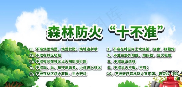 森林防火图片