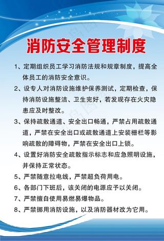 消防安全管理制度图片