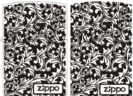 芝宝 zippo 火机 唐草图片