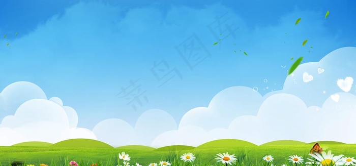 蓝天图片(3543X1772(DPI:150))psd模版下载