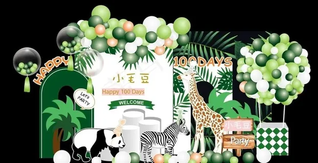 森系小动物背景图片 森系小动物背景图片