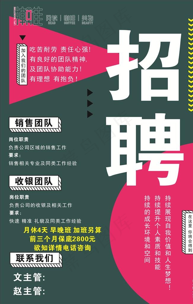 招聘海报图片