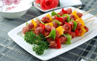 热五彩串串图片