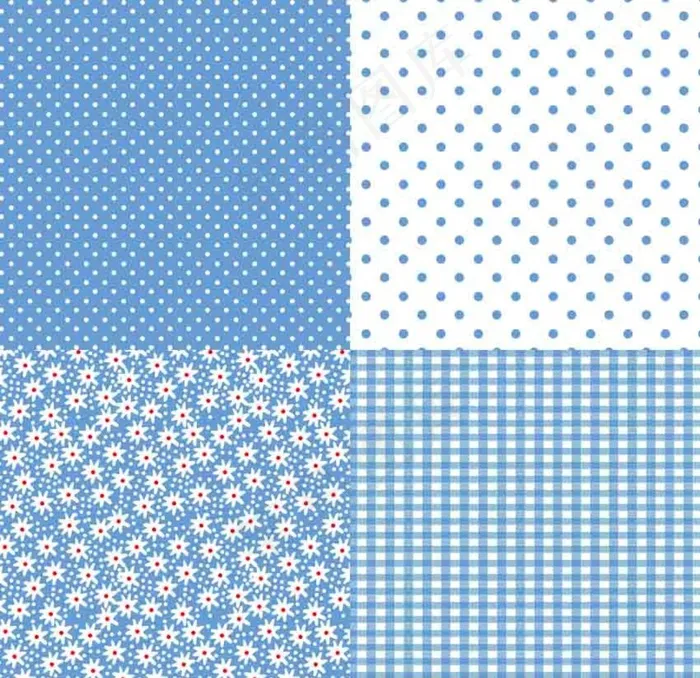 小碎花图片ai矢量模版下载