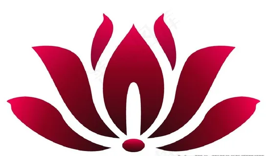 荷花衍化图标图片