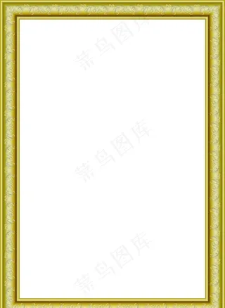 金色边相框图片