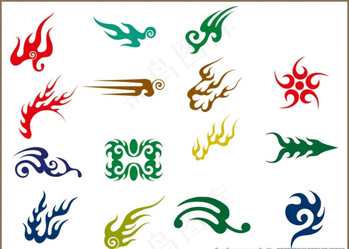 火形 火焰 火苗图片