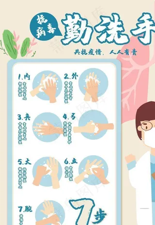 勤洗手图片
