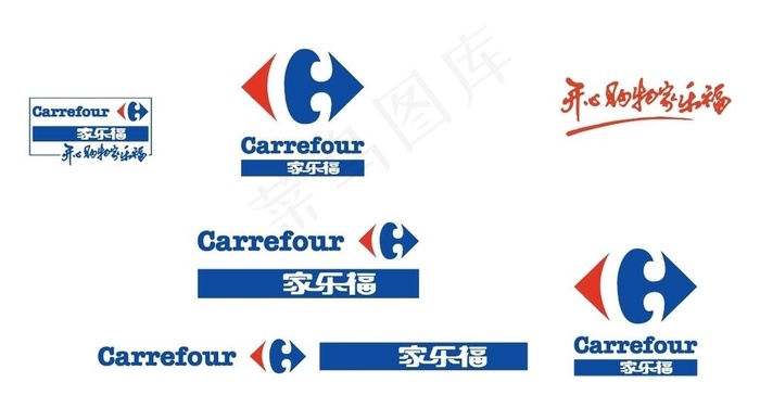 家乐福logo图片ai矢量模版下载