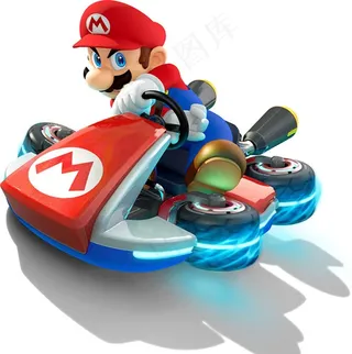 卡丁车马里奥图片