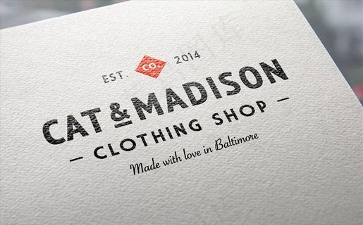 LOGO标志样机图片