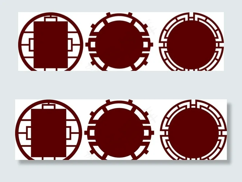 边框图片cdr矢量模版下载