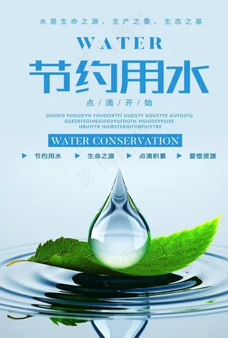 节约用水图片
