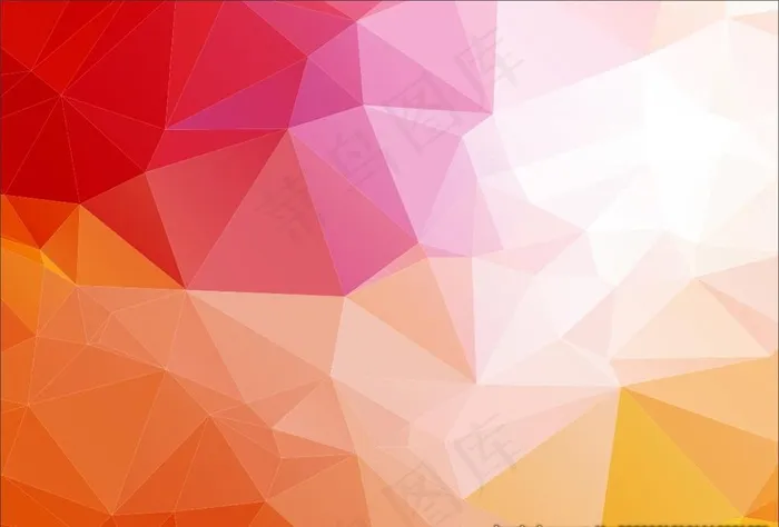 粉色背景 红色几何图形 炫彩背图片cdr矢量模版下载