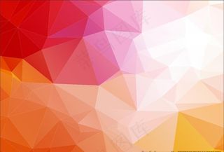 粉色背景 红色几何图形 炫彩背图片