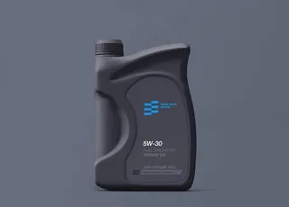 机油包装样机图片