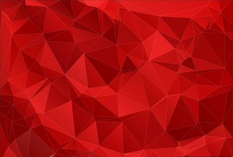 红色几何炫彩 红色背景图片