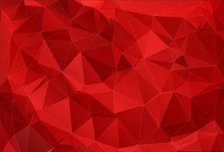 红色几何炫彩 红色背景图片