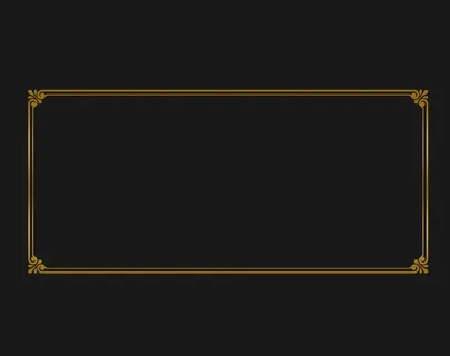 金色花纹边框图片