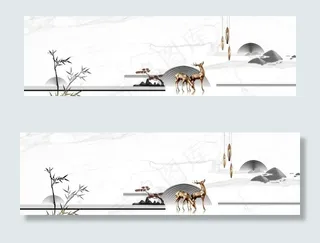 中式新中式背景图片